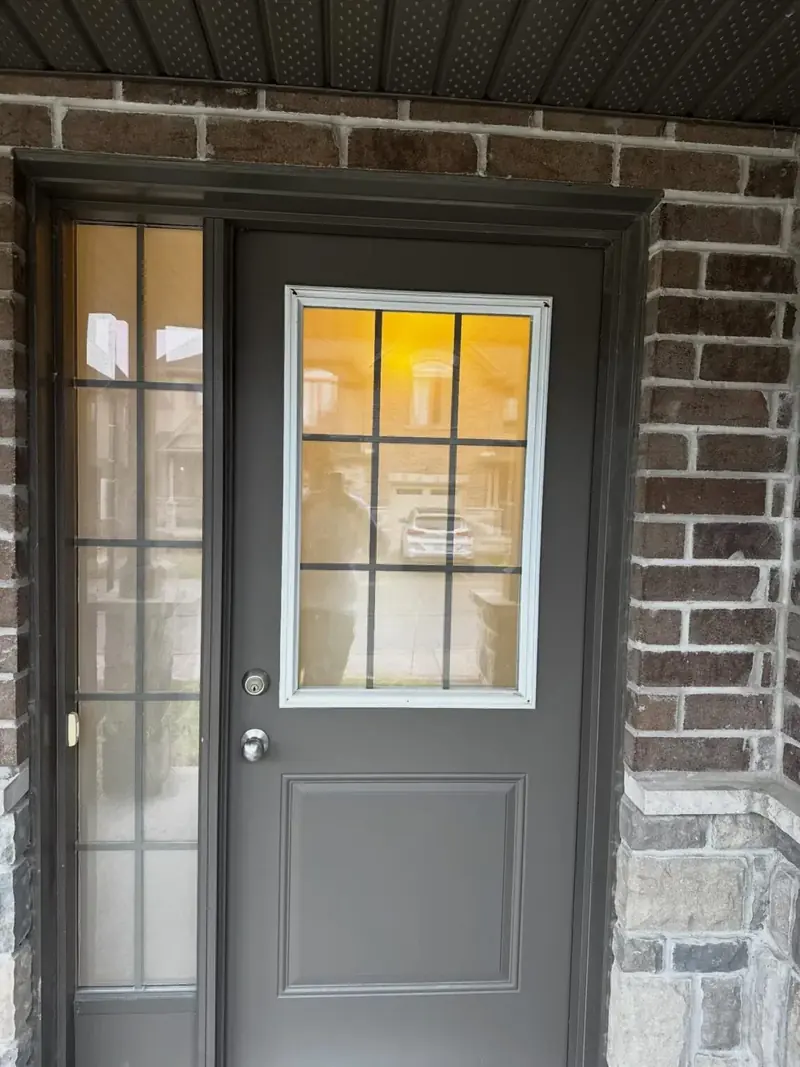 Front door painting project